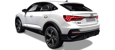 Audi Q3 Sportback leasing - rear angle - DirectLease